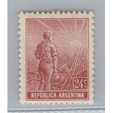 ARGENTINA 1912 GJ 346 ESTAMPILLA NUEVA MINT U$ 12